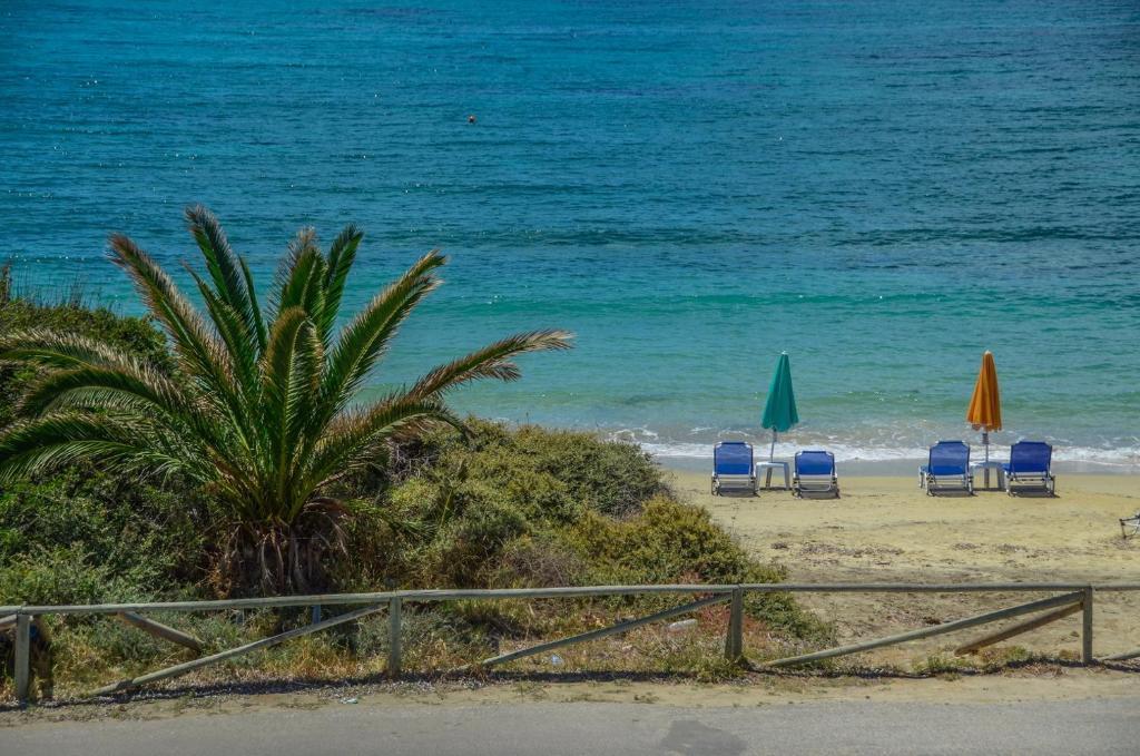 Agia Anna  Margaritis Apartments מראה חיצוני תמונה